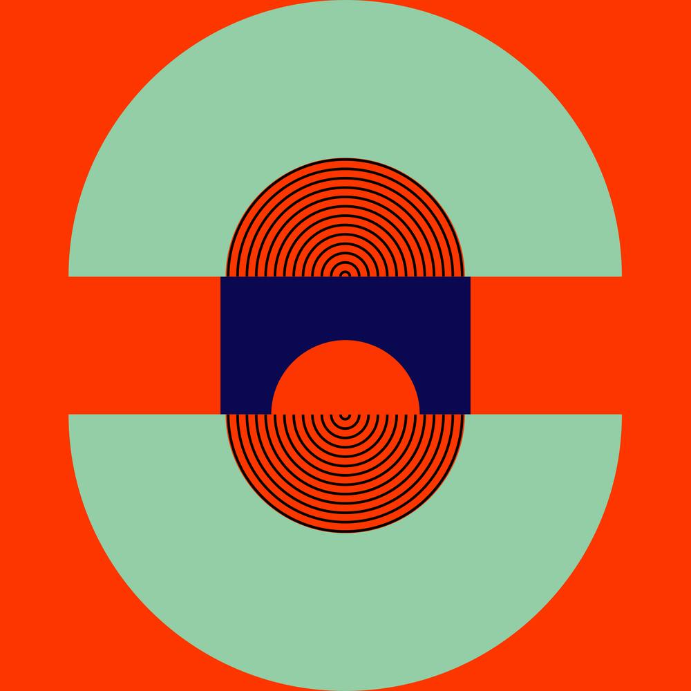 Orange Mid-Century Arch 1