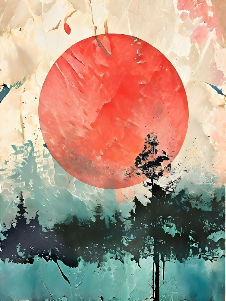 Sunset In The Woods 2