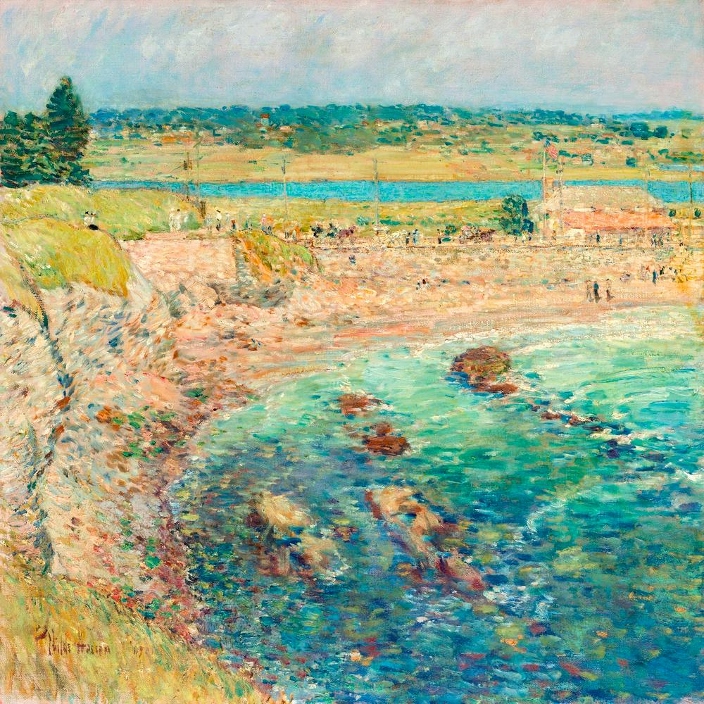 Bailey’s Beach, Newport, R.I. (1901), Frederick Childe Hassam