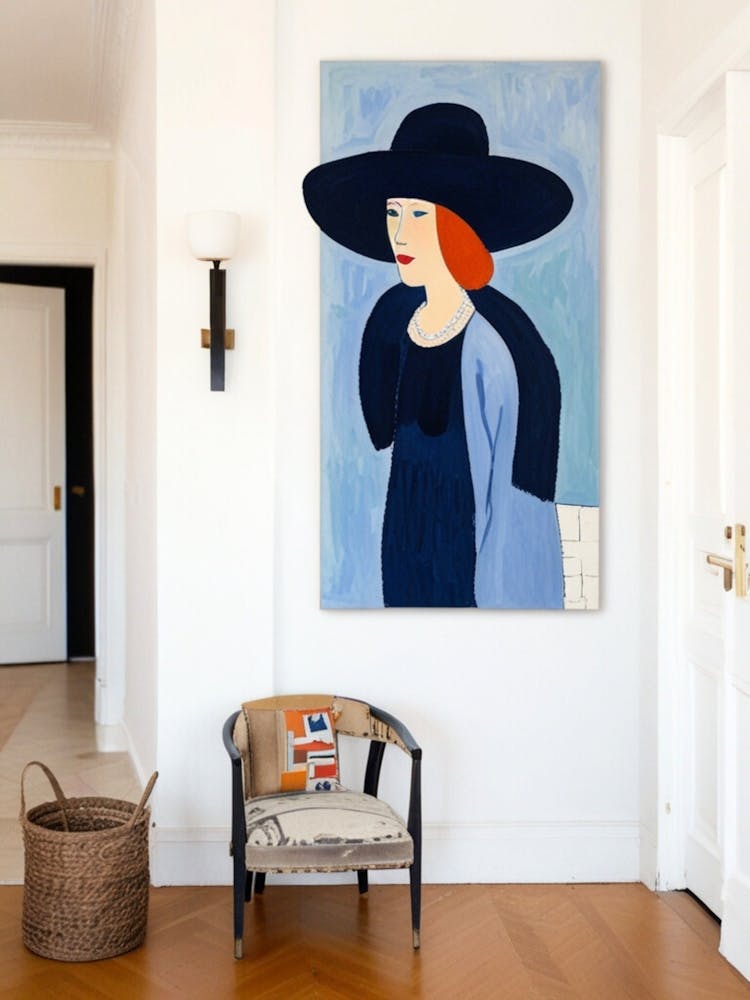 Lady In A Hat 1