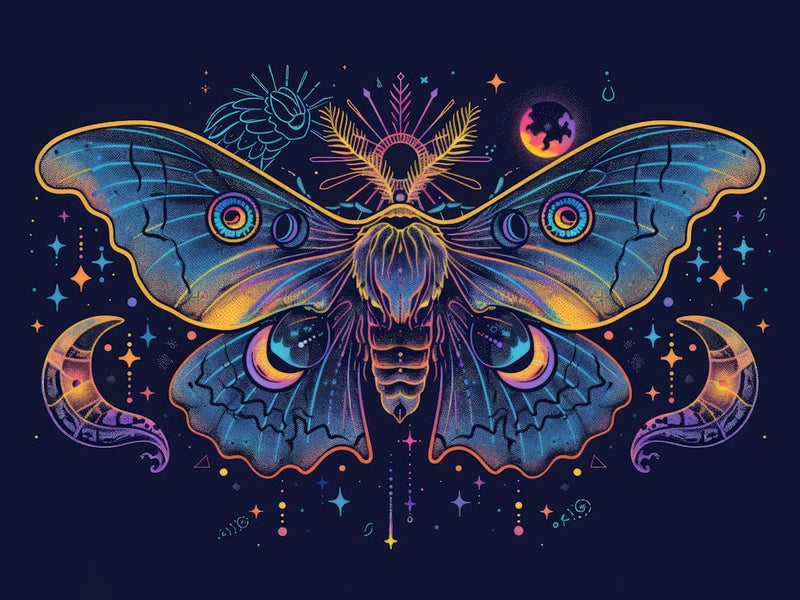 Moth Illustration 6