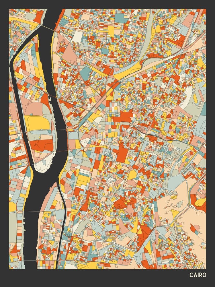 Cairo Egypt Map
