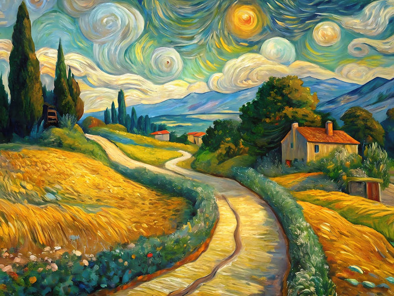 van gogh Starry Night 12
