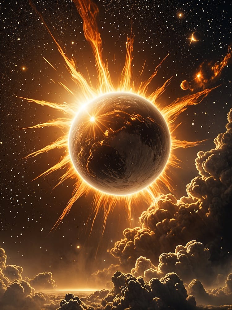 Sun In Space