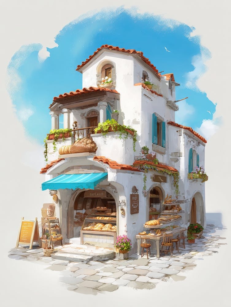 Aihrgdesign A Vintage Style Bakery Storefront In A Small Euro 22023912 87d6 45b1 88c5 398045556394 2