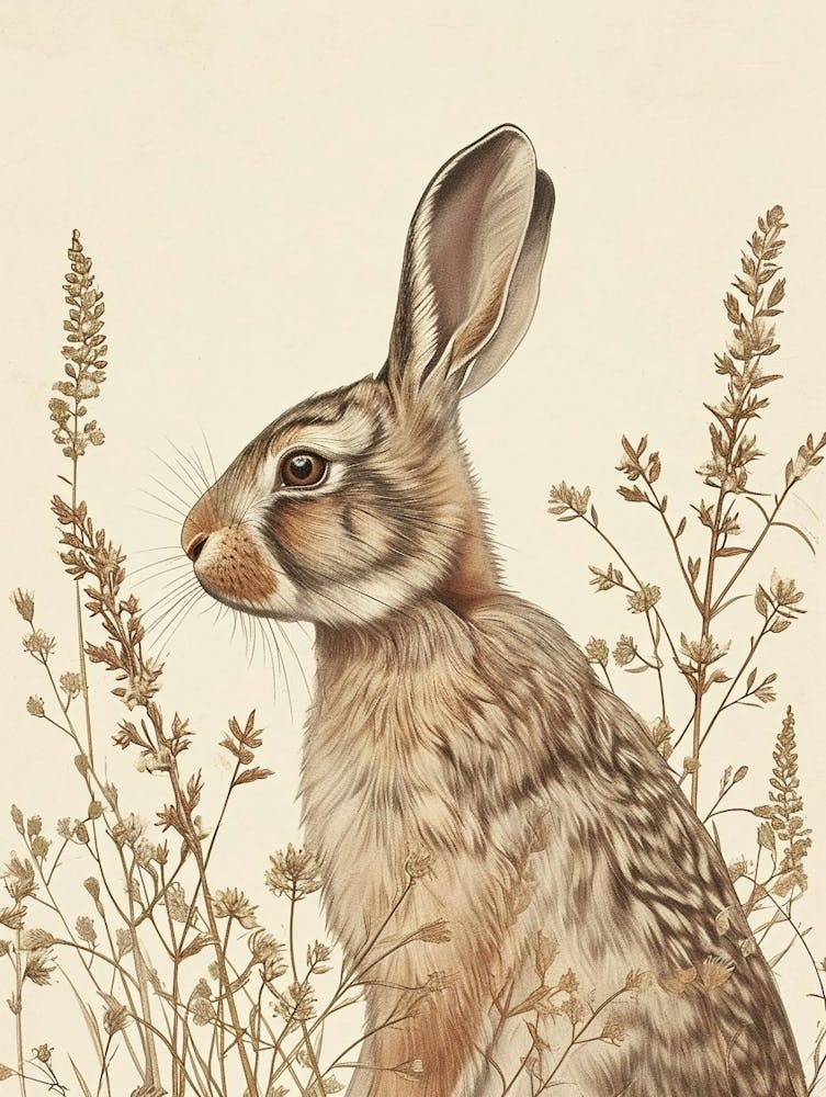 Cinnamon Rabbit Drawing 2