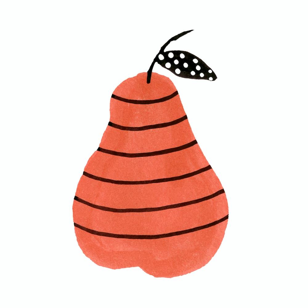 Pear Fruit Red
