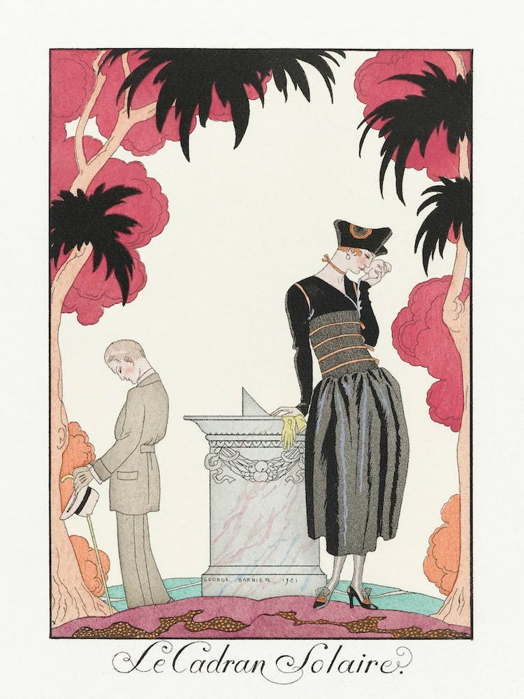 Le Cadran Solaire (1922), George Barbier