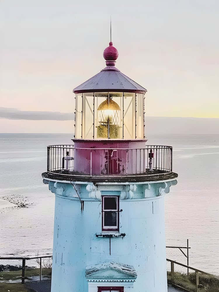 Lighthouse At Dusk 1