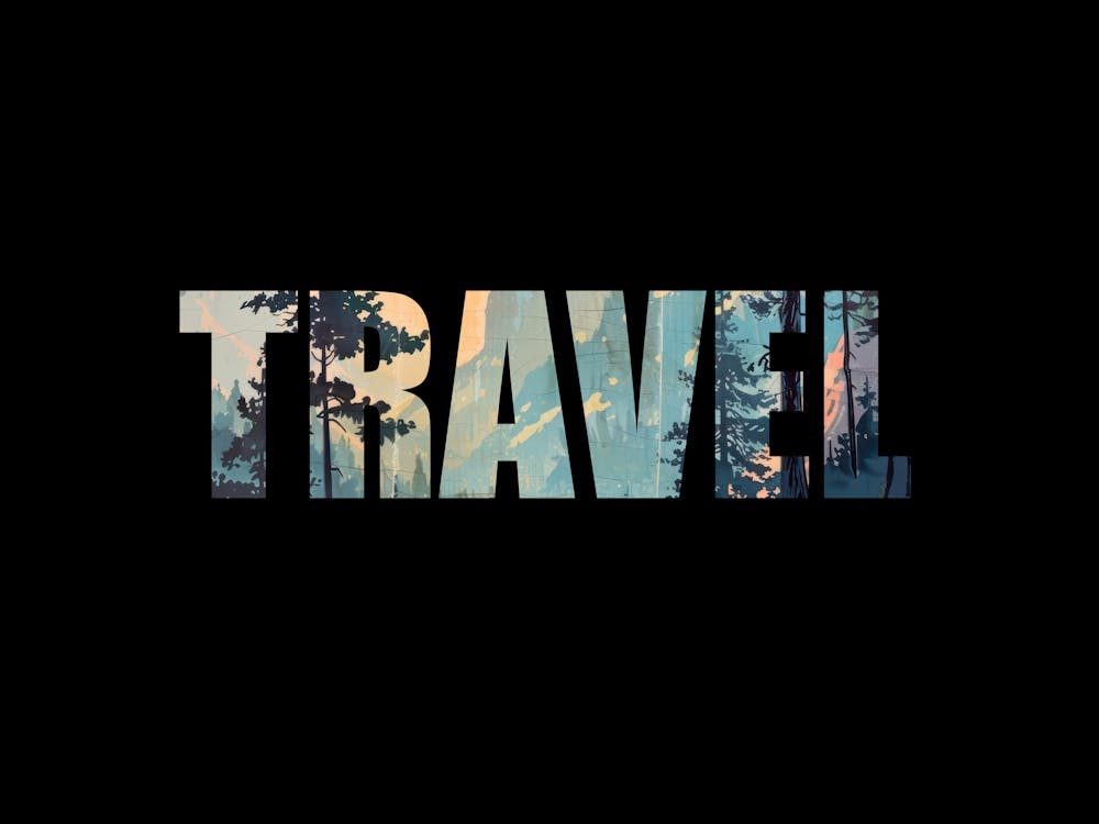 Travel Poster Vintage Woods 2