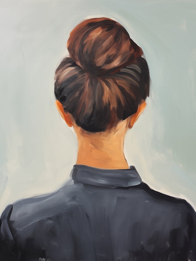Back View Of A Woman