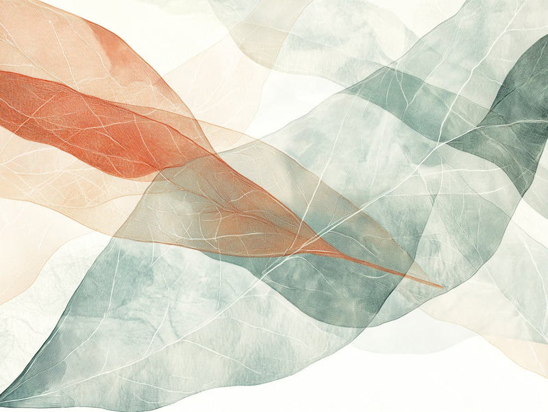 Abstract botanical art