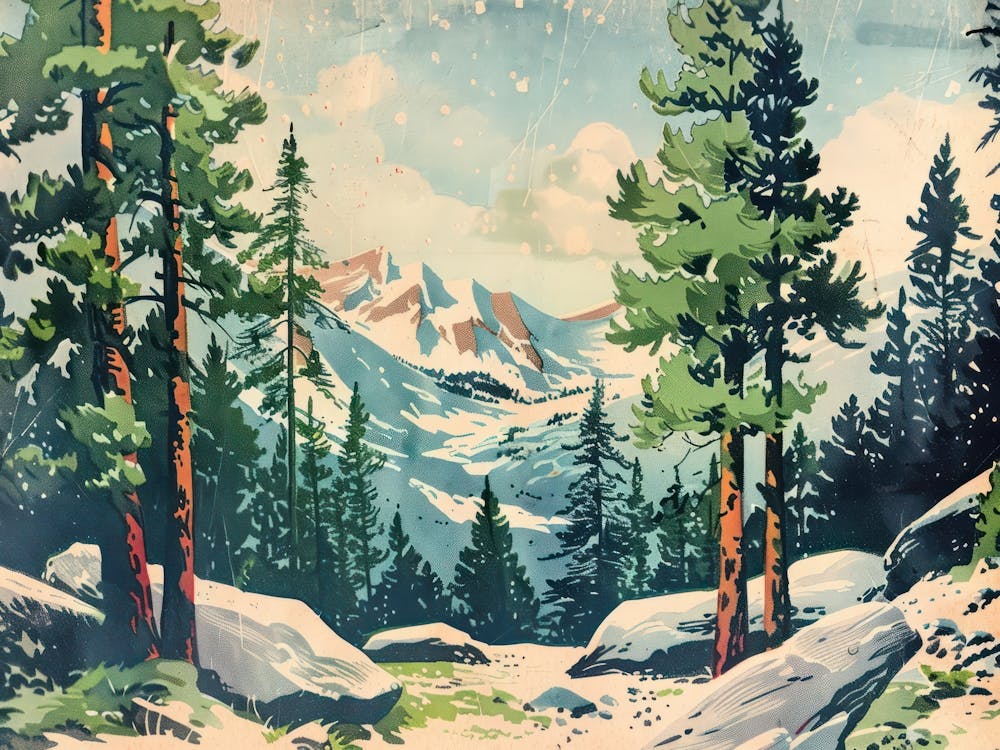 Vintage Retro Woods 7