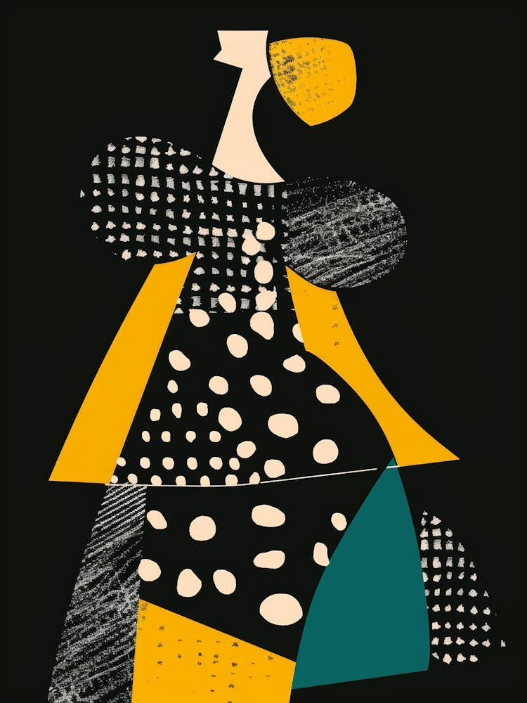 Woman In Yellow Dress 1