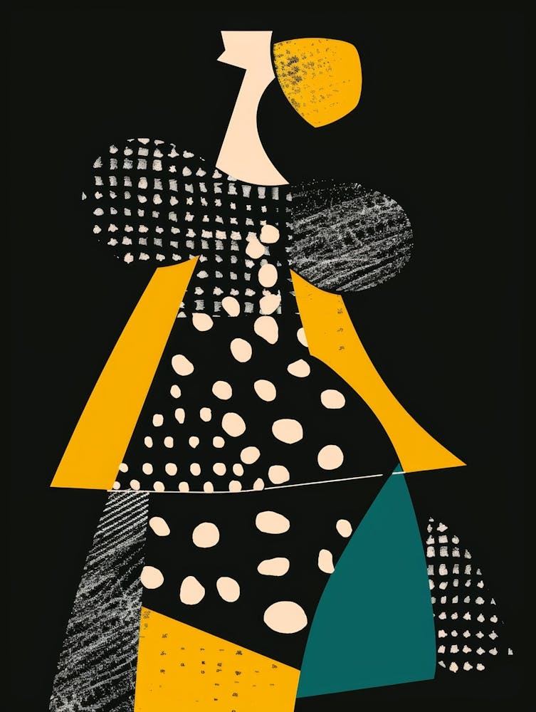 Woman In Yellow Dress 1