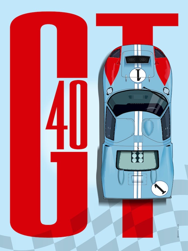 Gt40 Miles Top Tribute