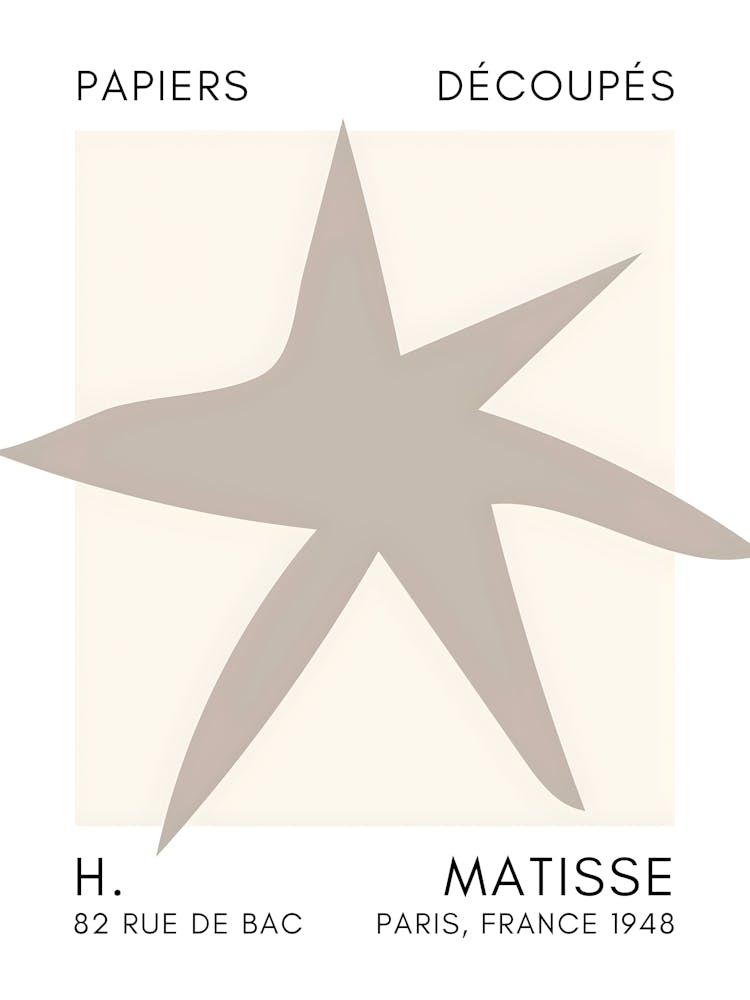 Henri Matisse Starfish 1
