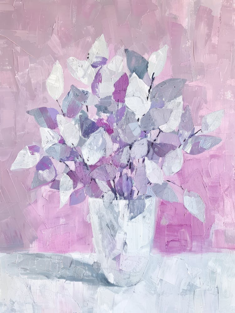 Eine Welt Der Blumen Lavendel 2 Gemälde