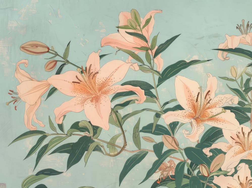 Lily Painting 7