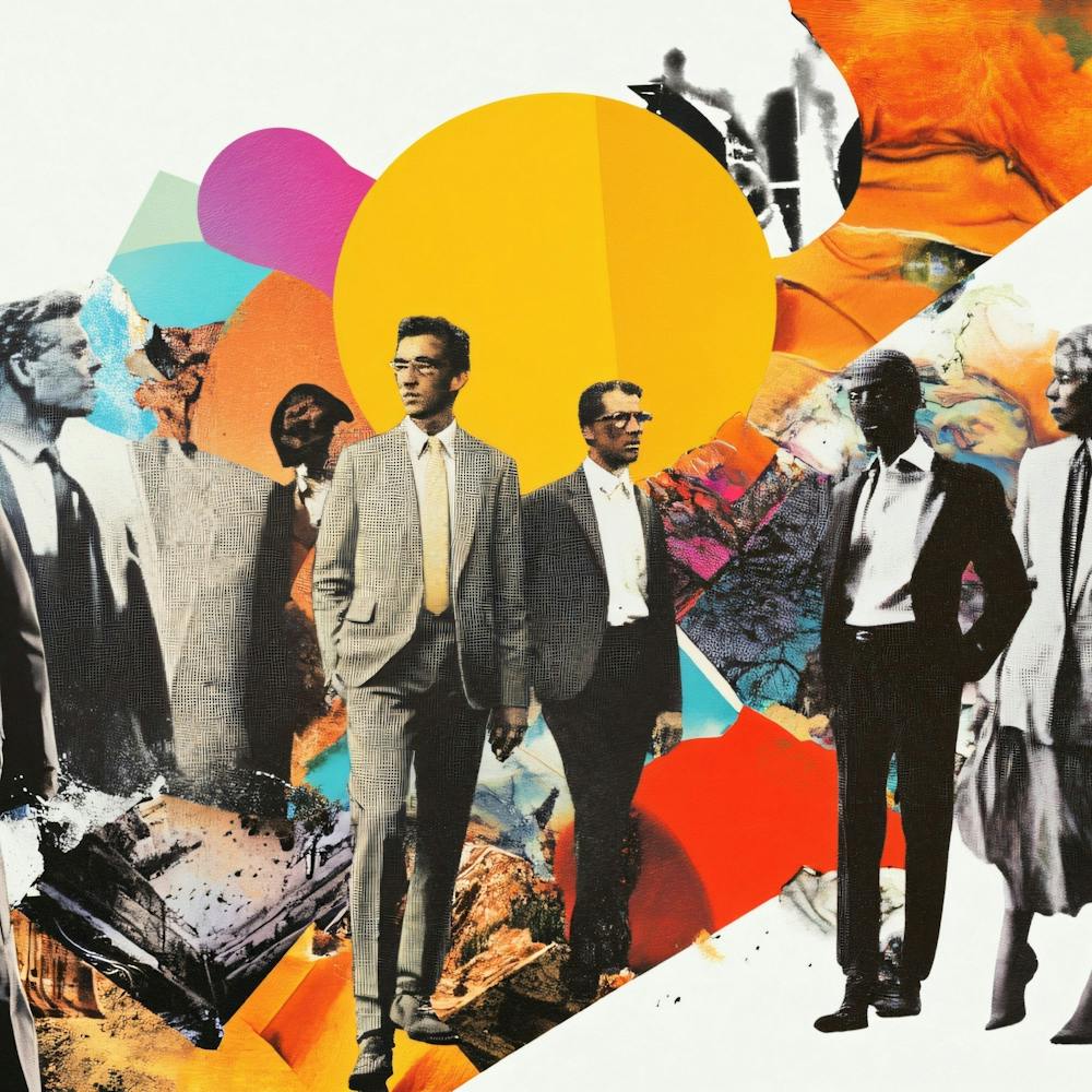 Group Of Men In Suits