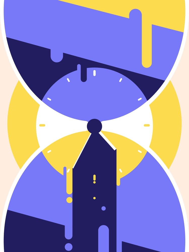Abstract Hourglass