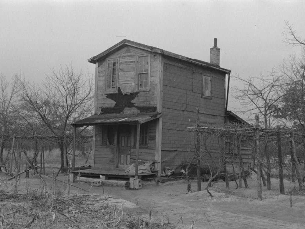 Farmhouse Of Pine Area, New Jersey By Russell Lee