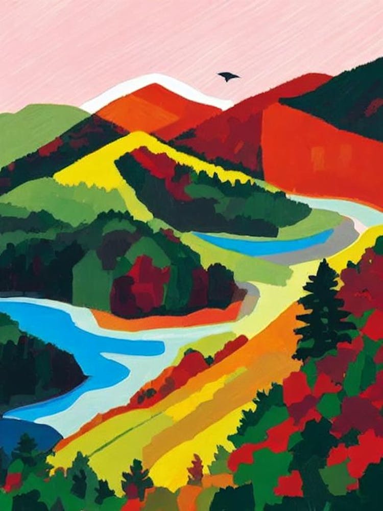 Acadia National Park 1 United States Of America Abstract Colourful