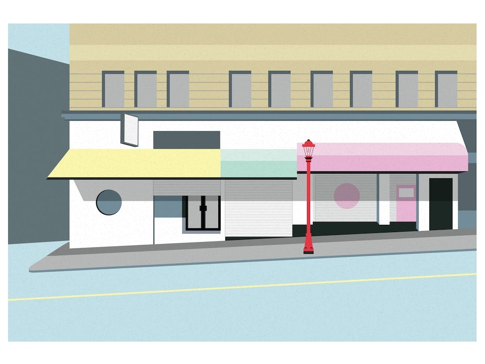 Pastel Buildings