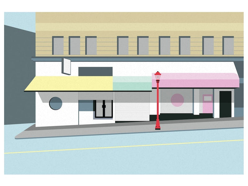 Pastel Buildings