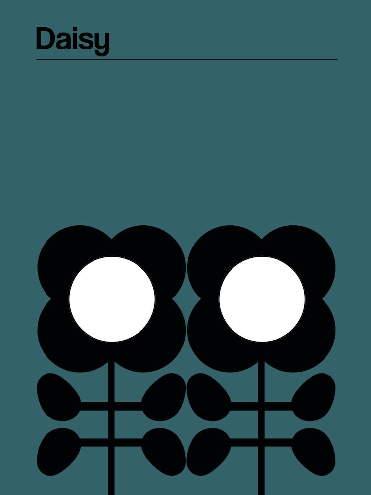Daisy Teal 1
