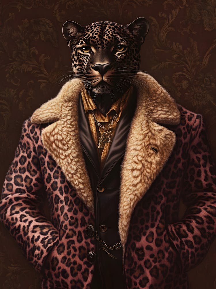 Manteau Léopard