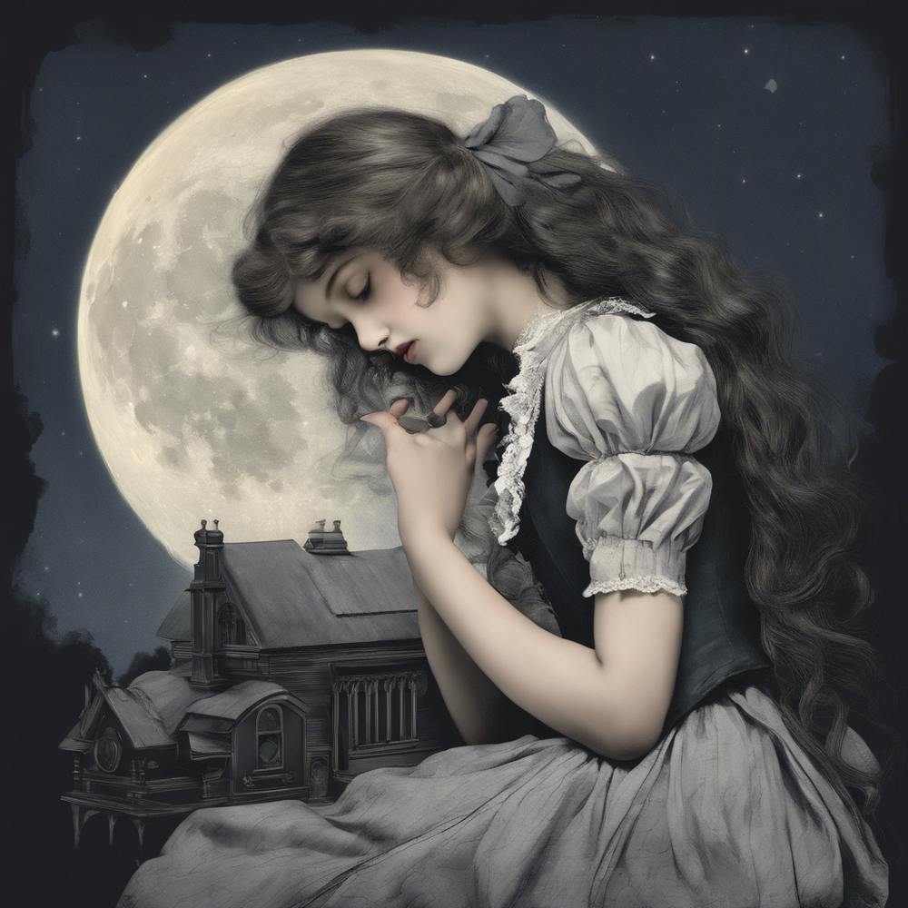 407729 Victorian Girl Under The Moon Xl 1024 V1 0