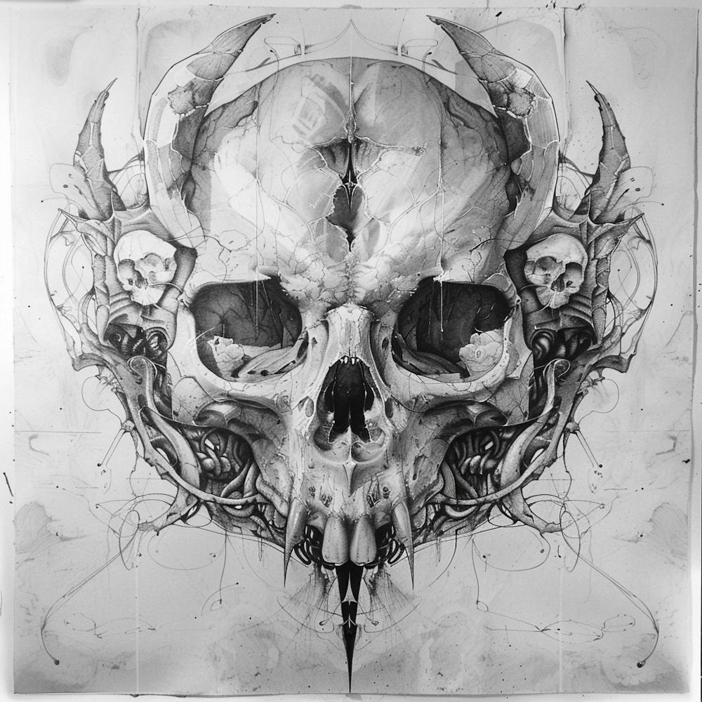 Skull And Horns