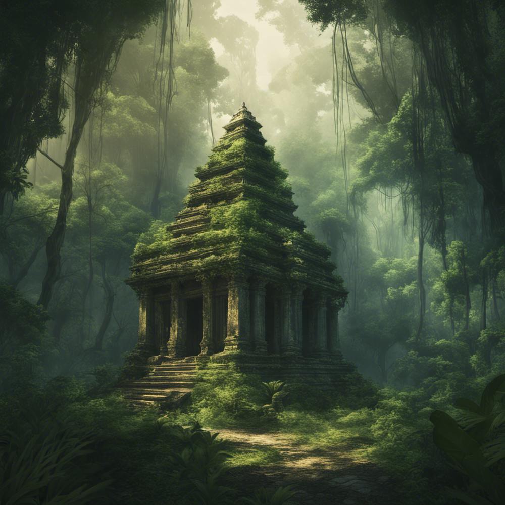 Temple In The Jungle