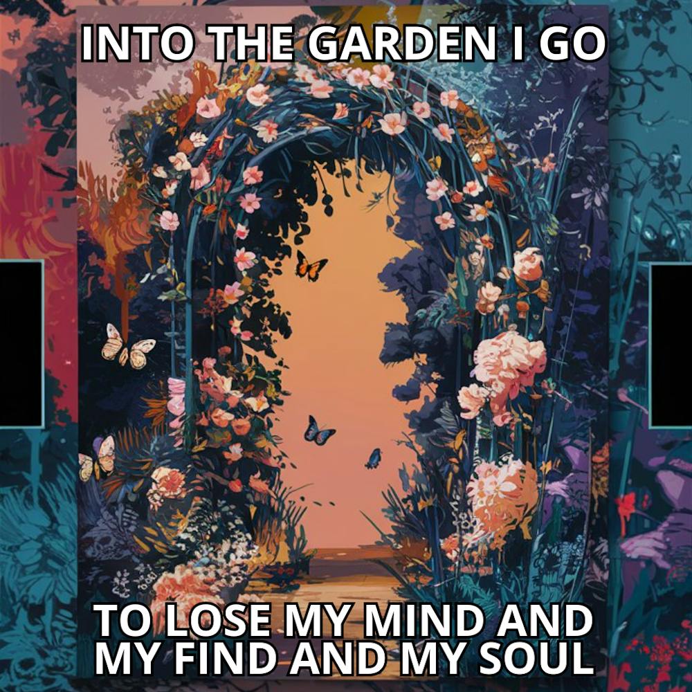 Into The Garden I Go
