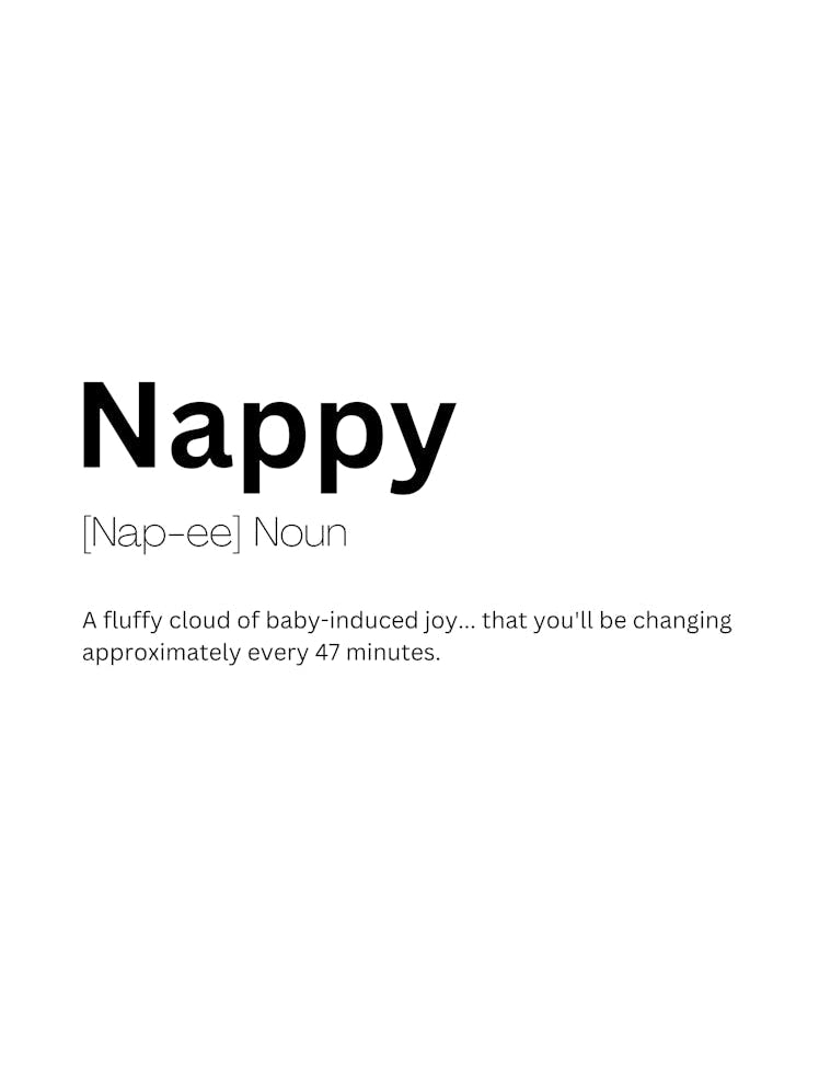 Nappy Definition Meaning