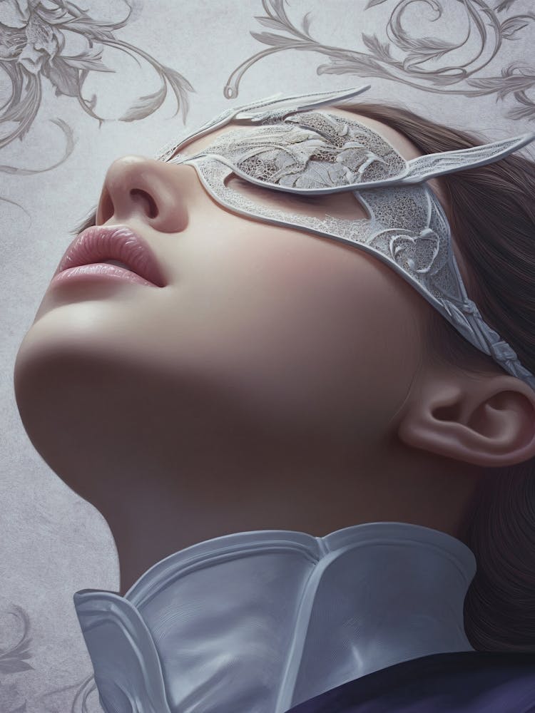 Girl With A Mask