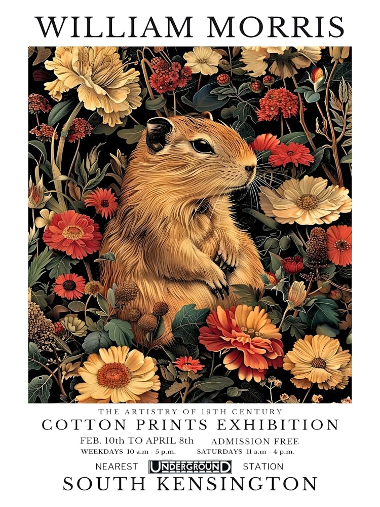 William Morris animal Prints 3