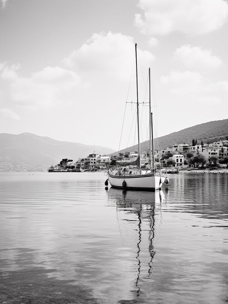 Bodrum, Turkey, Mediterranean Black And White Photography Analogue 4