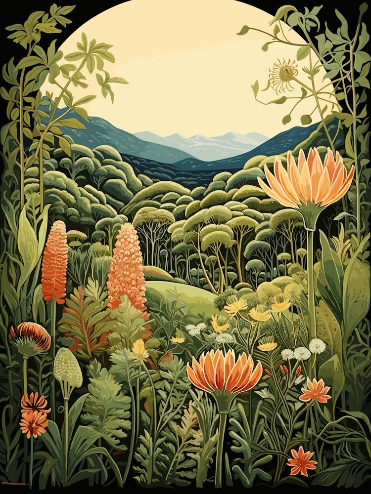 Kirstenbosch National Botanical Garden Sa Henri Rousseau Style 4