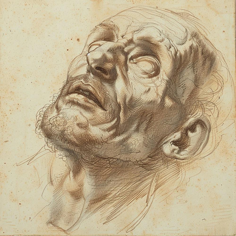 Head Of An Old Man