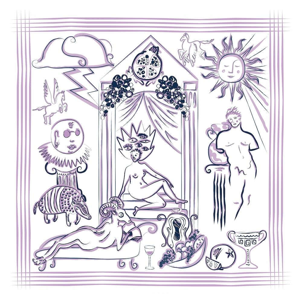 Pomegranate Palace Grecian Square