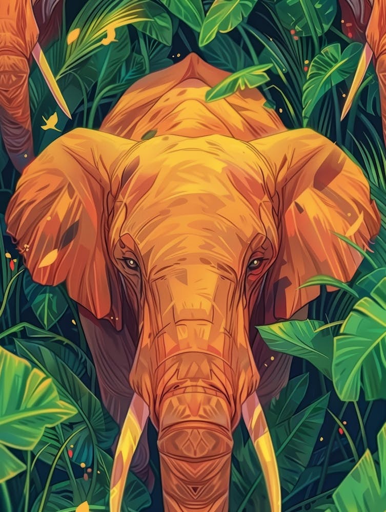 Elephants In The Jungle