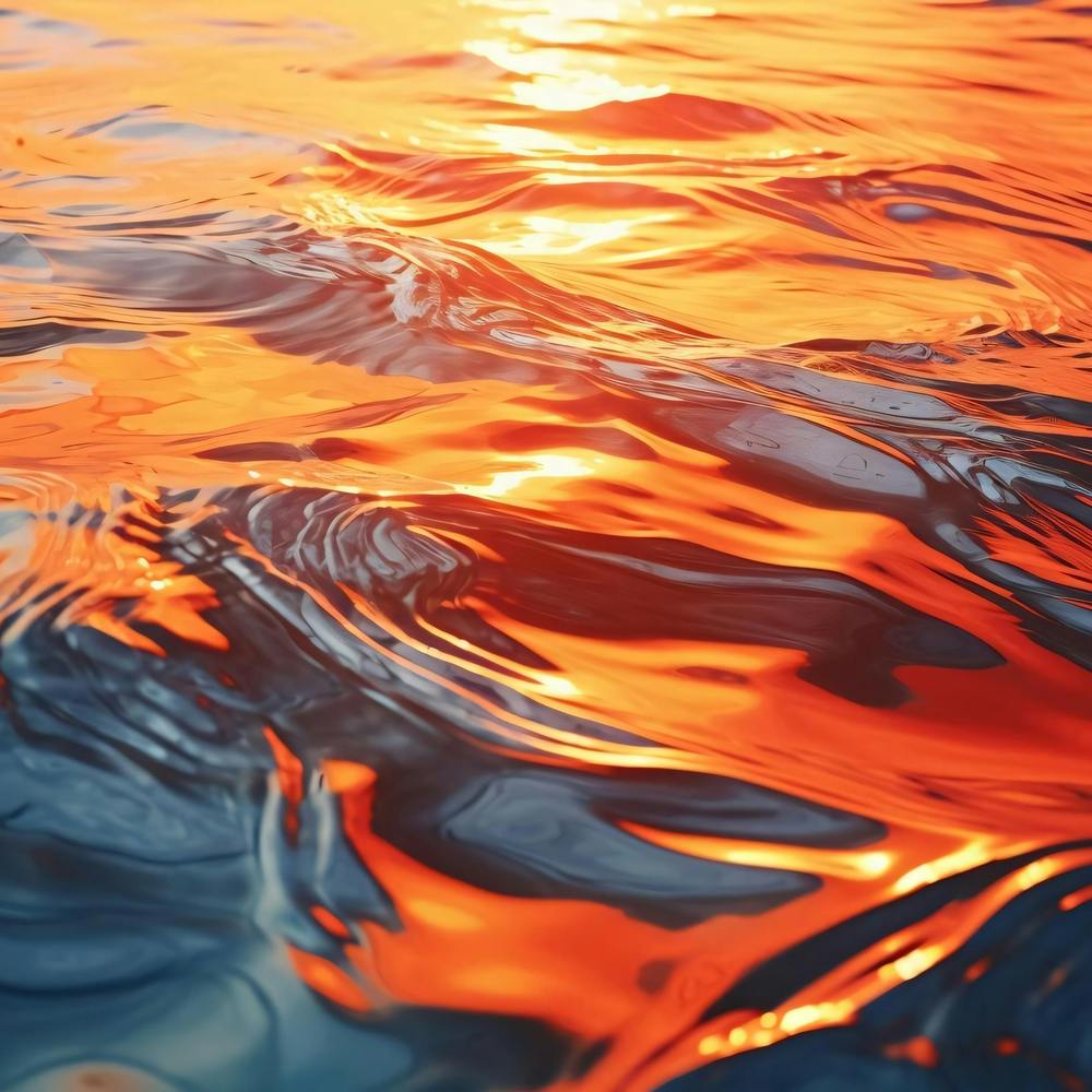 Sunset In The Water