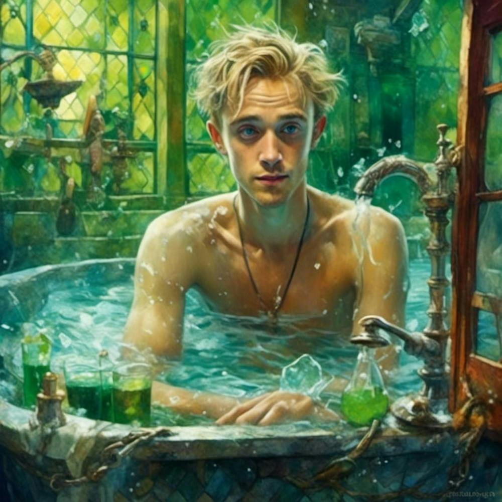 Malfoy In A Bathtub
