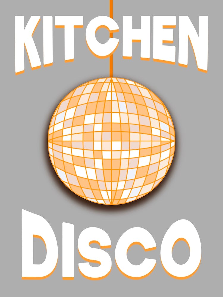 Kitchen Disco Mirror Ball