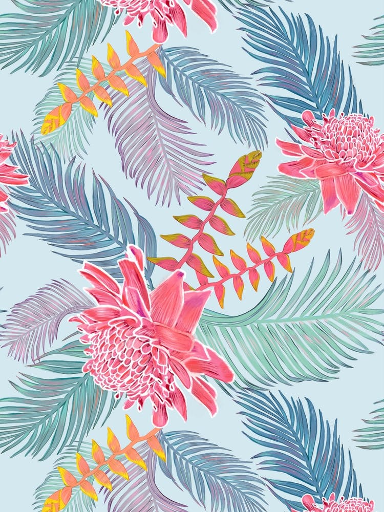 Ginger Flower Leaves