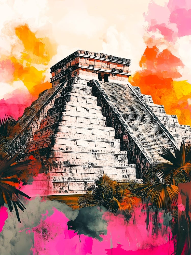 Abstrakt Chichen Itza