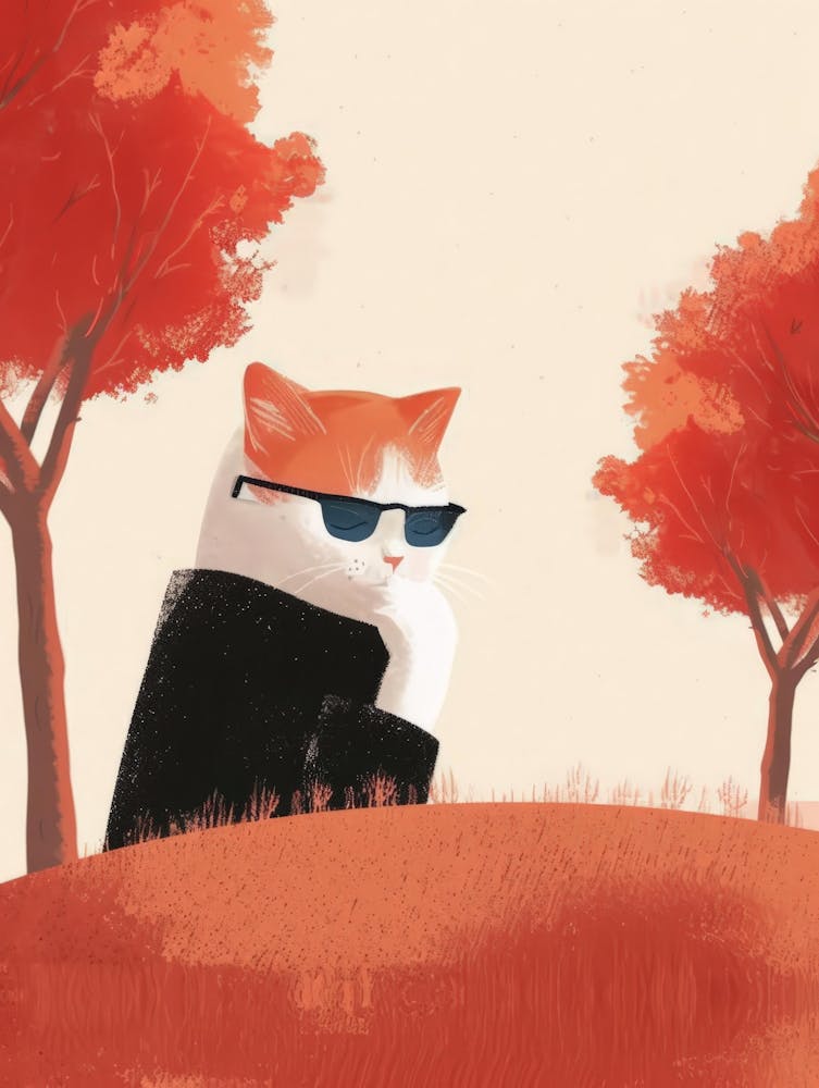 Cat In Sunglasses 8