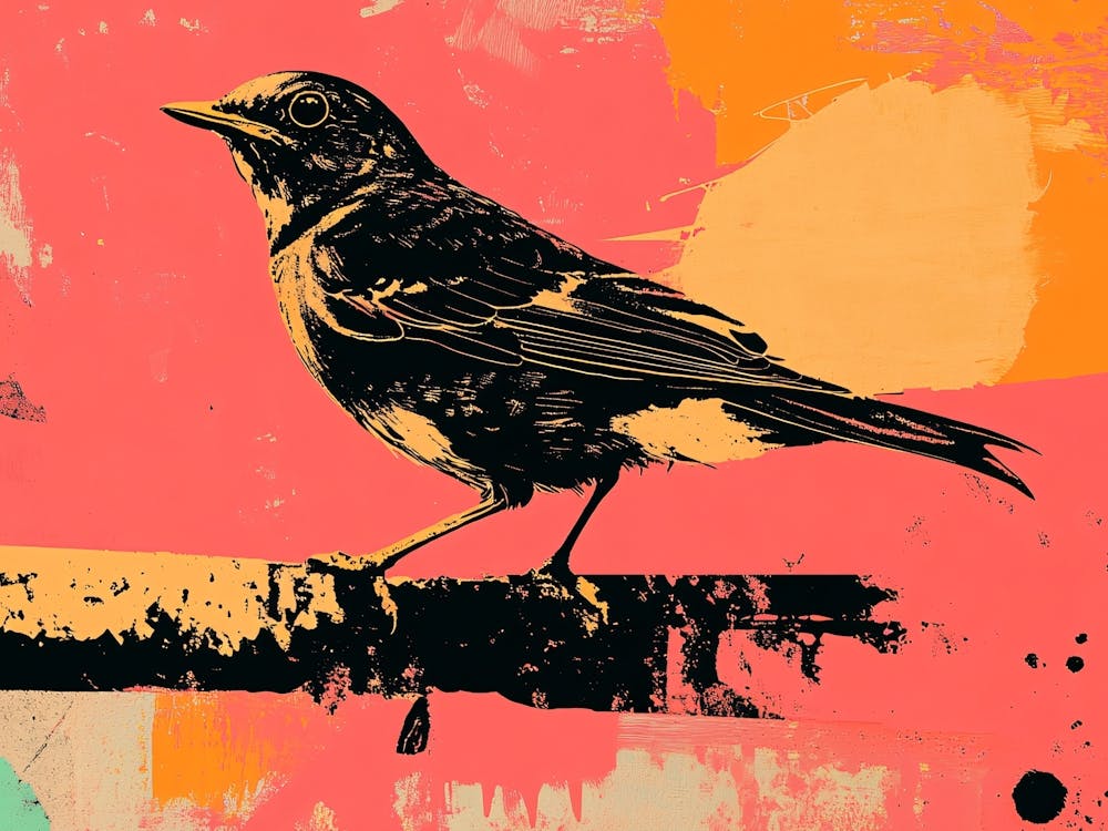Bird On A Branch 6